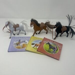 3 Sunny Trails Farm Horse & Books Lucky Star, Special Champ, Bella's Secret